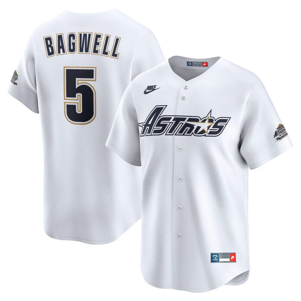 Jeff Bagwell Houston Astros Throwback Jersey - White