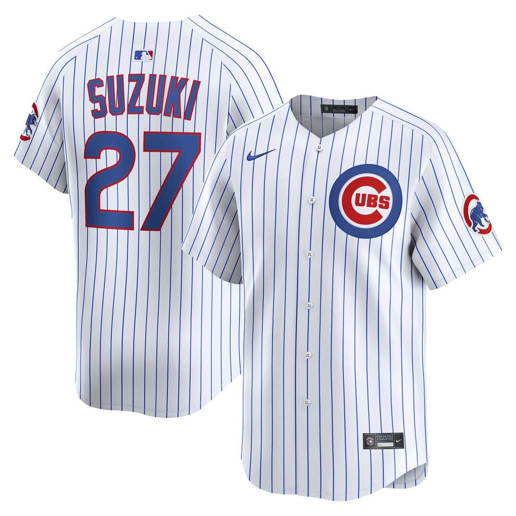 Seiya Suzuki Chicago Cubs Home Jersey - White