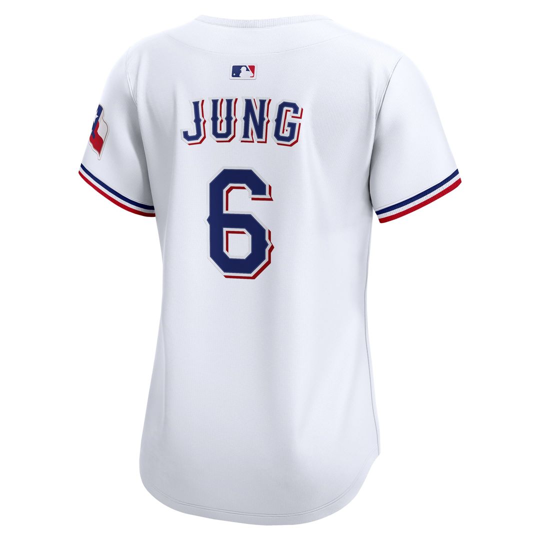 Josh Jung Texas Rangers Women's Home Jersey - White