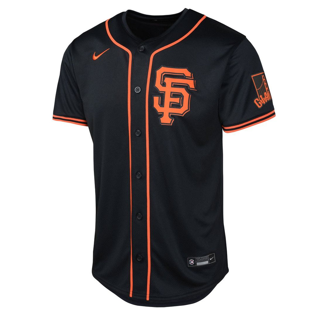 Rafael Devers San Francisco Giants Youth Jersey - Black
