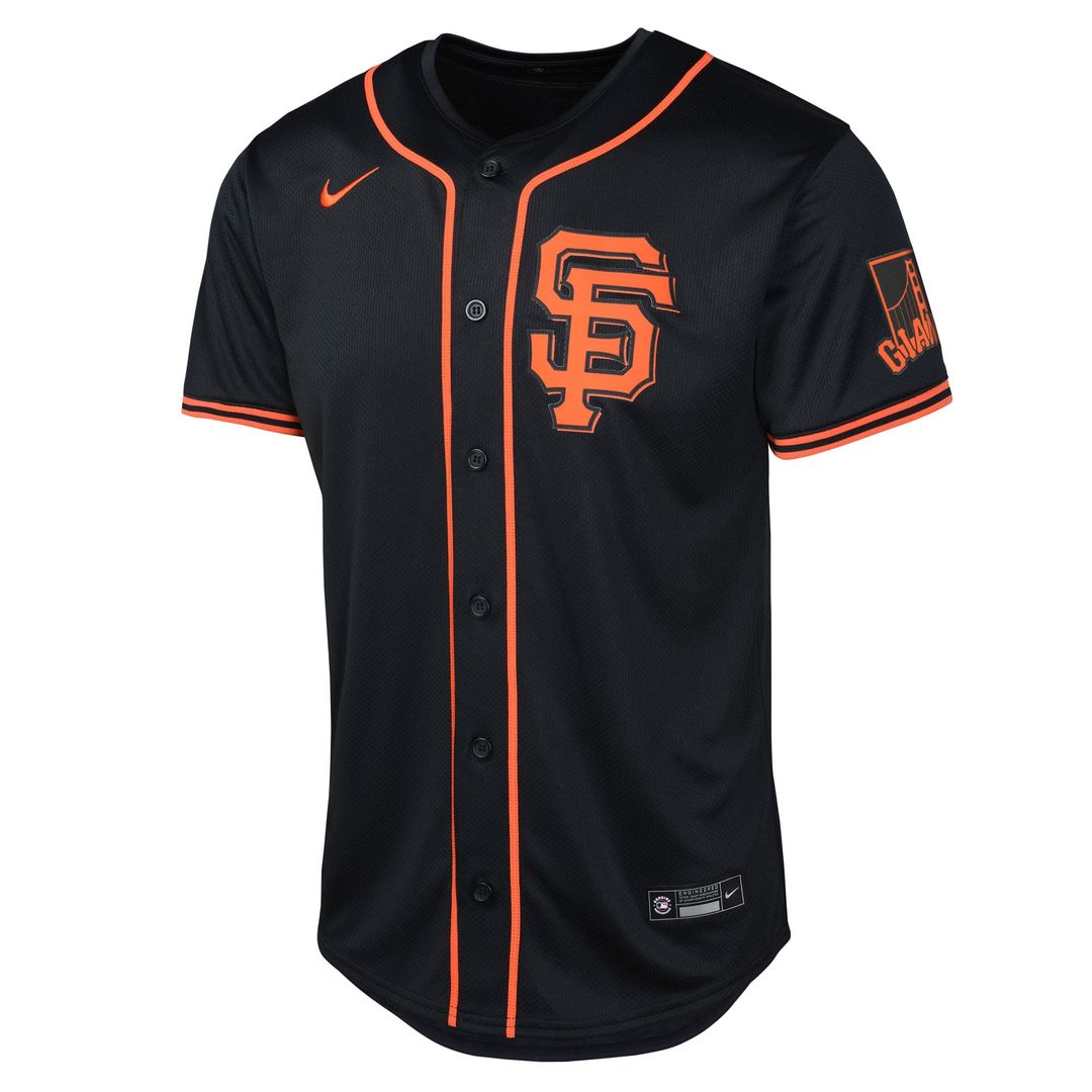 Rafael Devers San Francisco Giants Youth Jersey - Black
