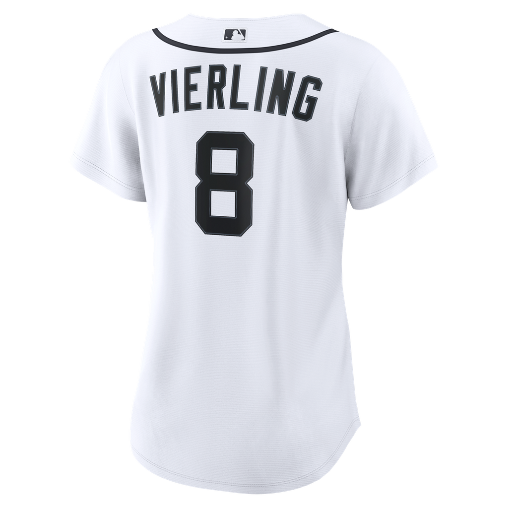 Matt Vierling Detroit Tigers Women's Home Jersey - White