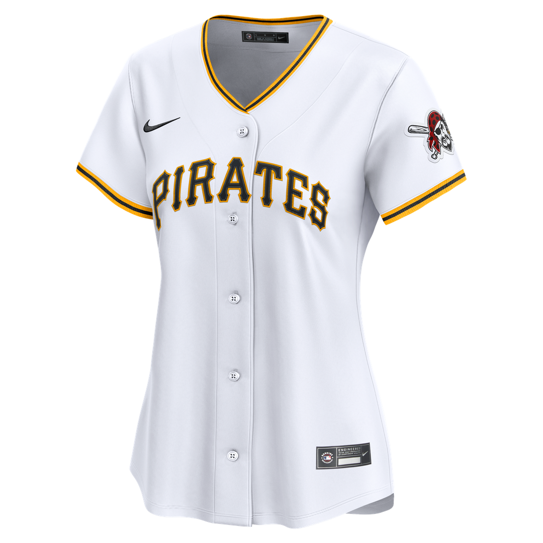 Pittsburgh Pirates Women's Home Jersey - White