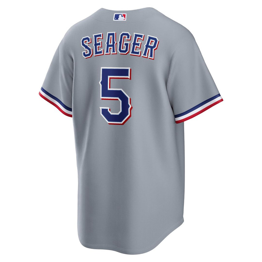 Corey Seager Texas Rangers Road Jersey - Gray