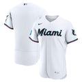 Miami Marlins Home Sponsor Patch Jersey - White