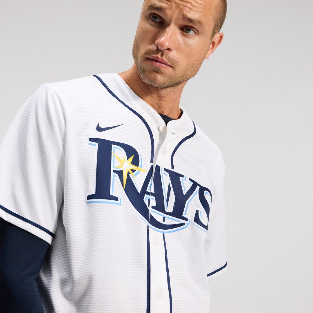 Yandy Díaz Tampa Bay Rays Home Jersey - White