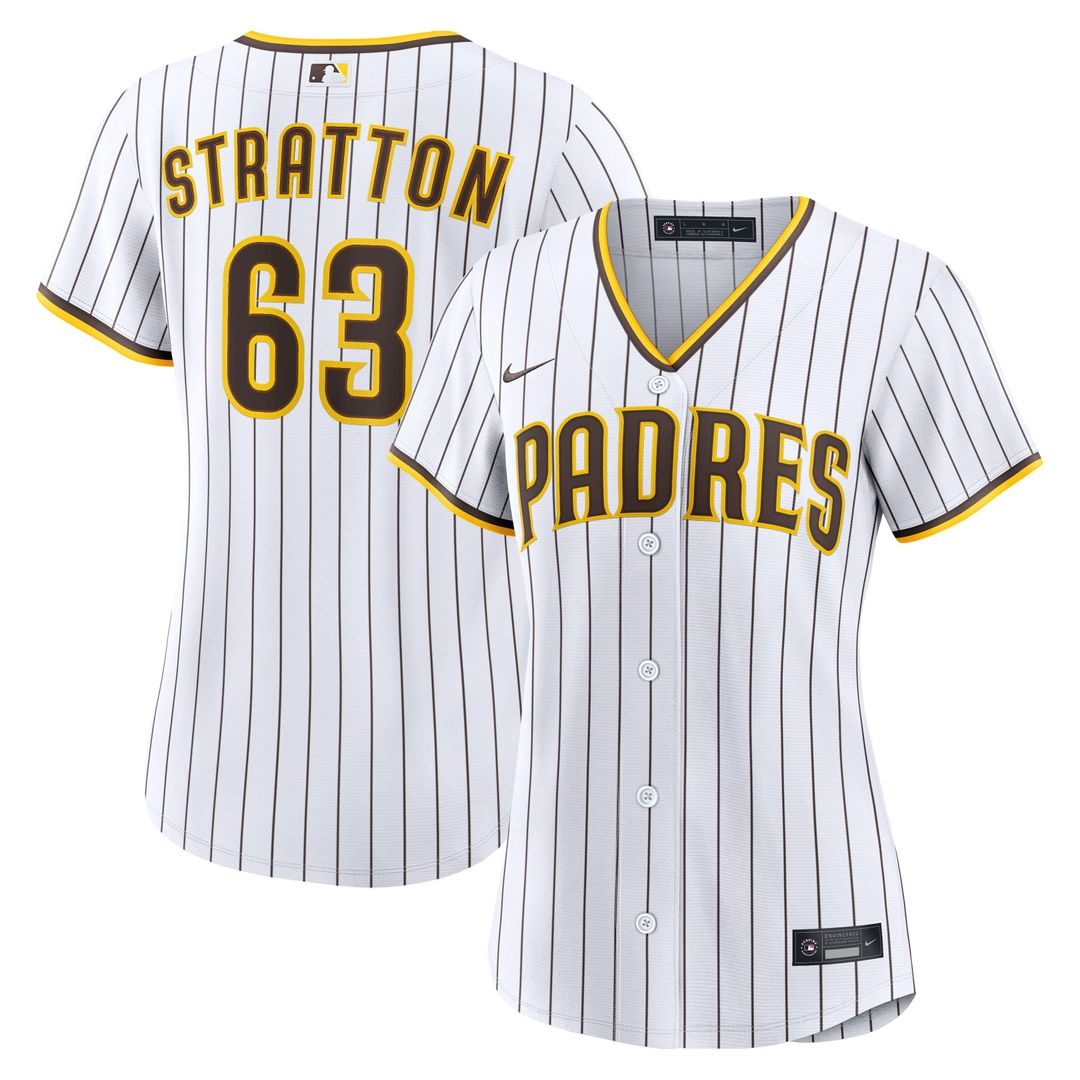 Hunter Stratton San Diego Padres Women's Home Jersey - White