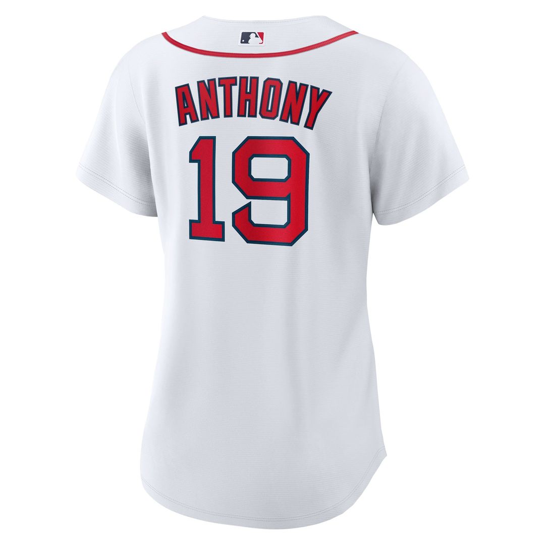Roman Anthony Boston Red Sox Women's Home Jersey – White