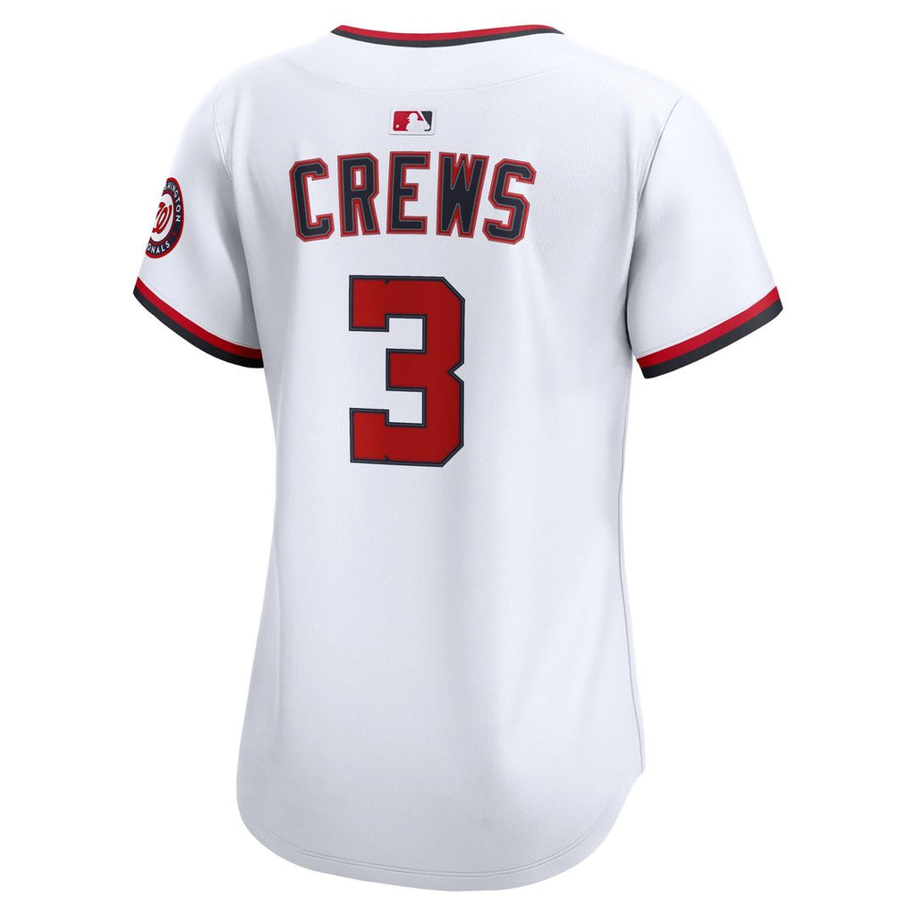 Dylan Crews Washington Nationals Women's Home Jersey - White