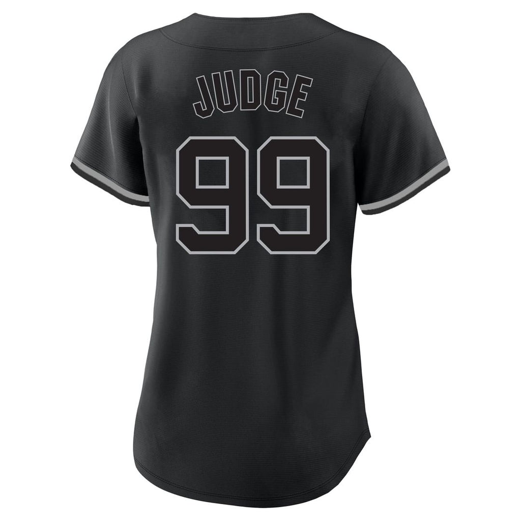 Aaron Judge New York Yankees Women's Plus Size Player Name & Number Fashion Jersey - Black