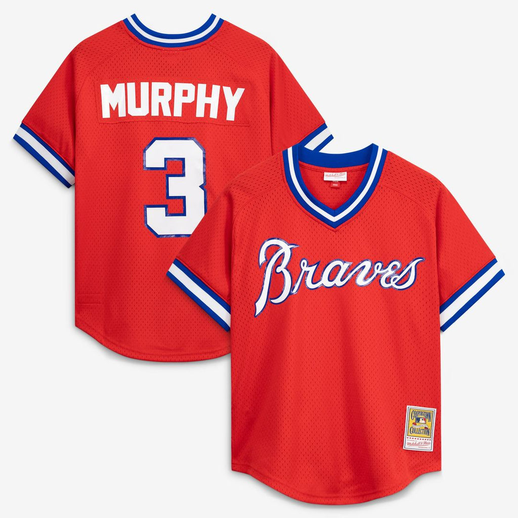 Dale Murphy Atlanta Braves Authentic Jersey - Scarlet