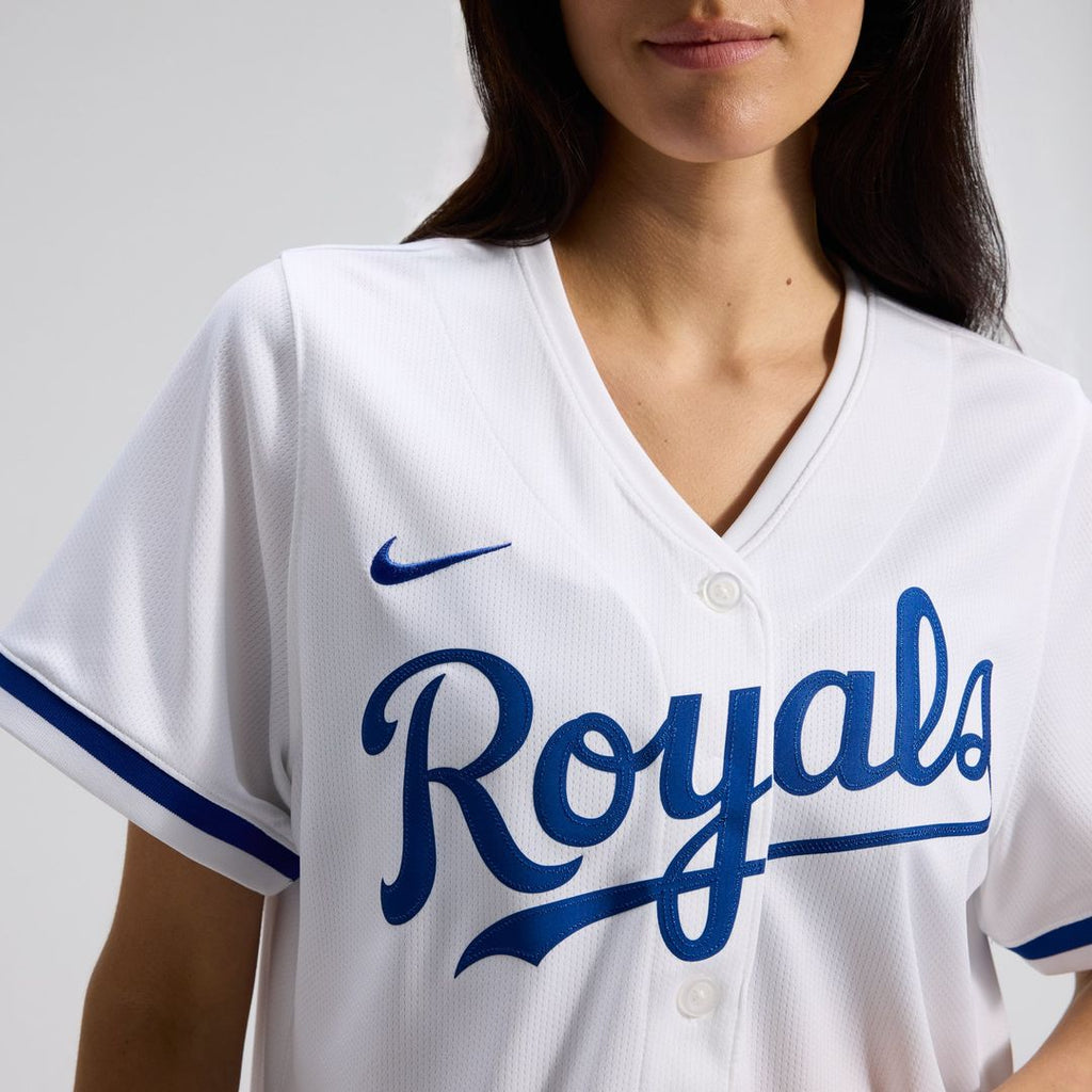 Kansas City Royals Women's Home Jersey - White