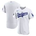 Los Angeles Dodgers Home Sponsor Patch Jersey - White