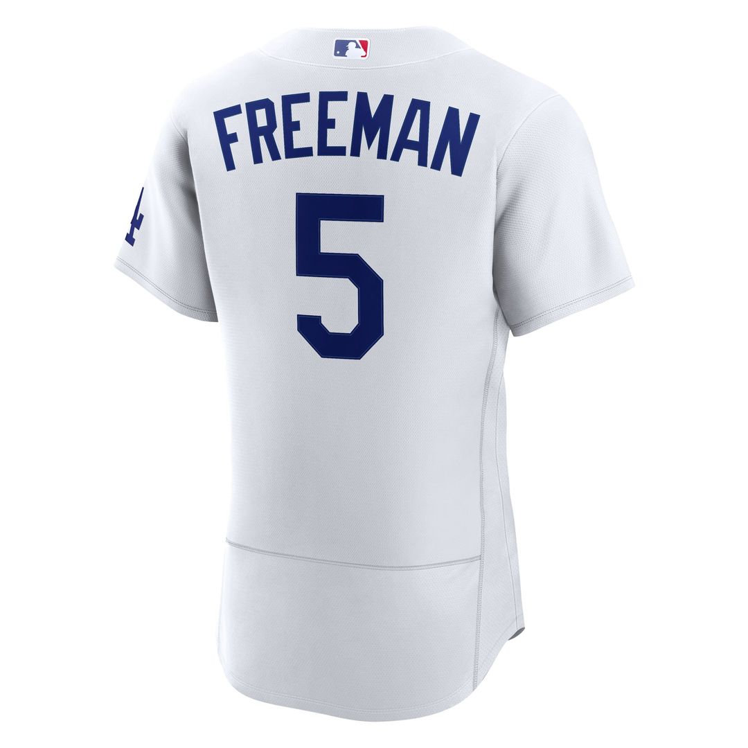 Freddie Freeman Los Angeles Dodgers Home Jersey - White