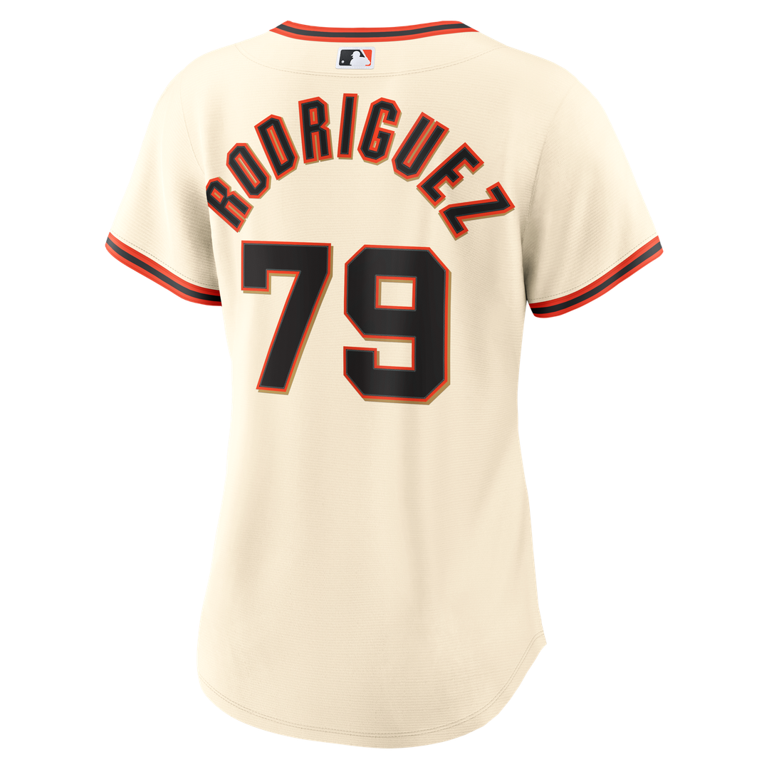 Jesus Rodriguez San Francisco Giants Women's Home Jersey - Cream