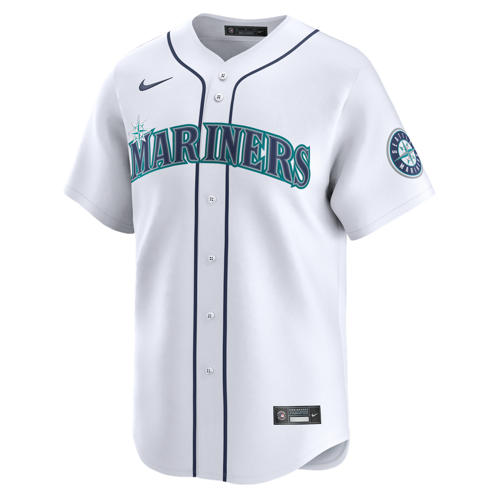 Josh Naylor Seattle Mariners Home Jersey - White