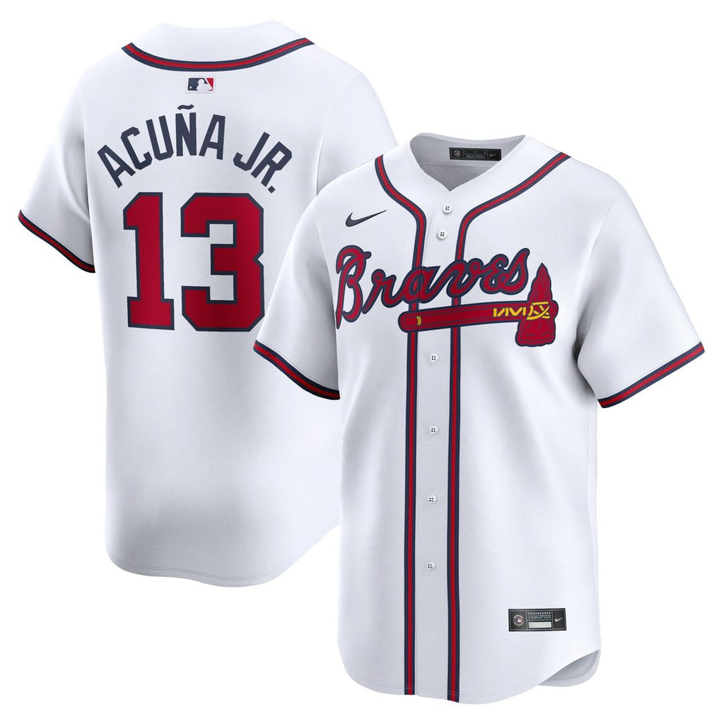 Ronald Acuña Jr. Atlanta Braves Home Jersey - White