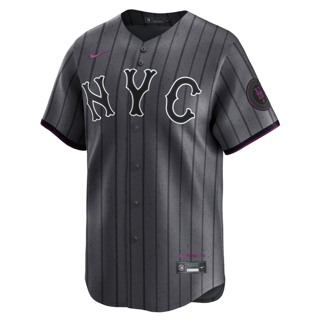 New York Mets 2024 Jersey - Graphite
