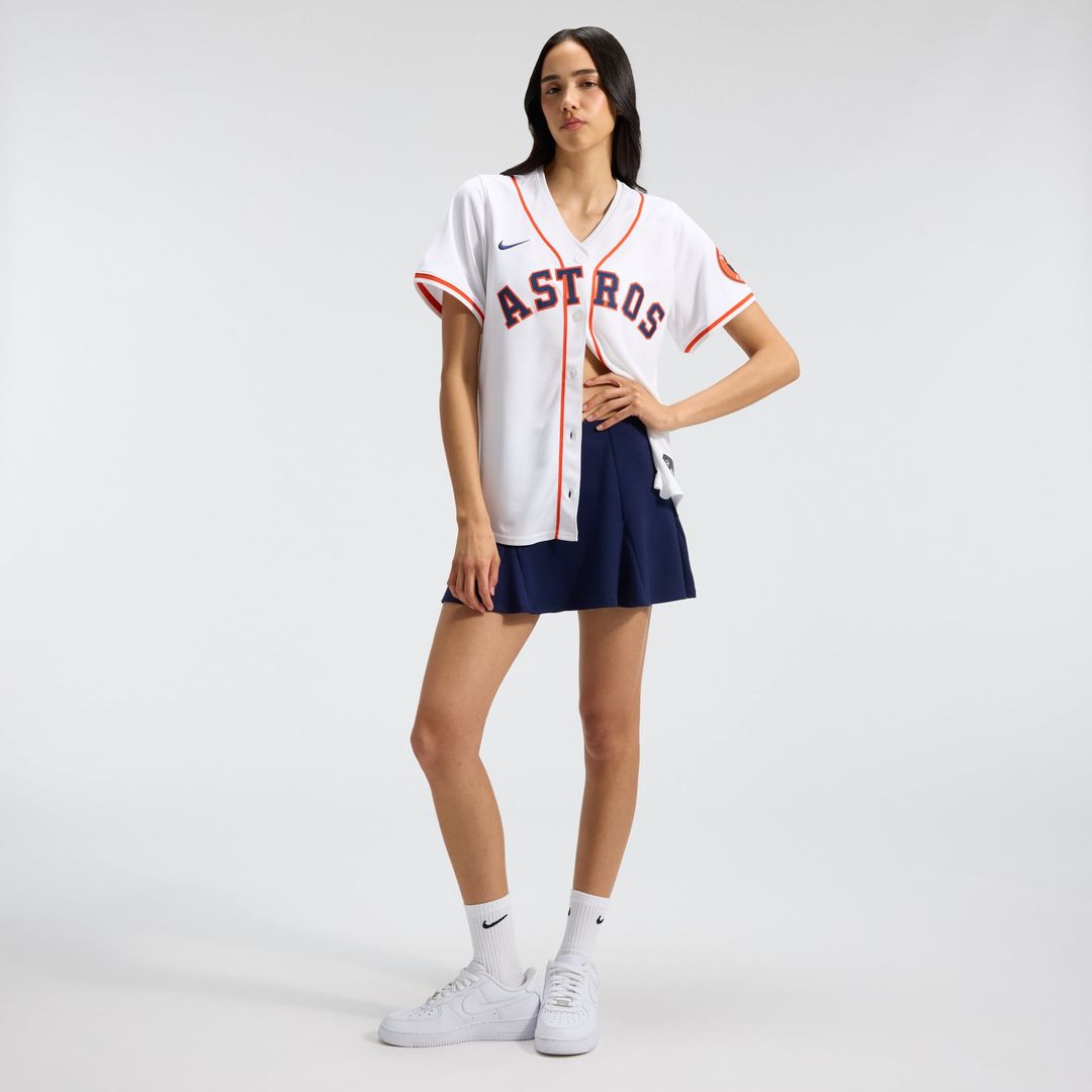 Houston Astros Home Women's Jersey - White