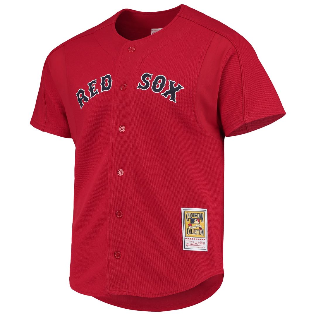 David Ortiz Boston Red Sox Mesh Jersey - Kelly Green
