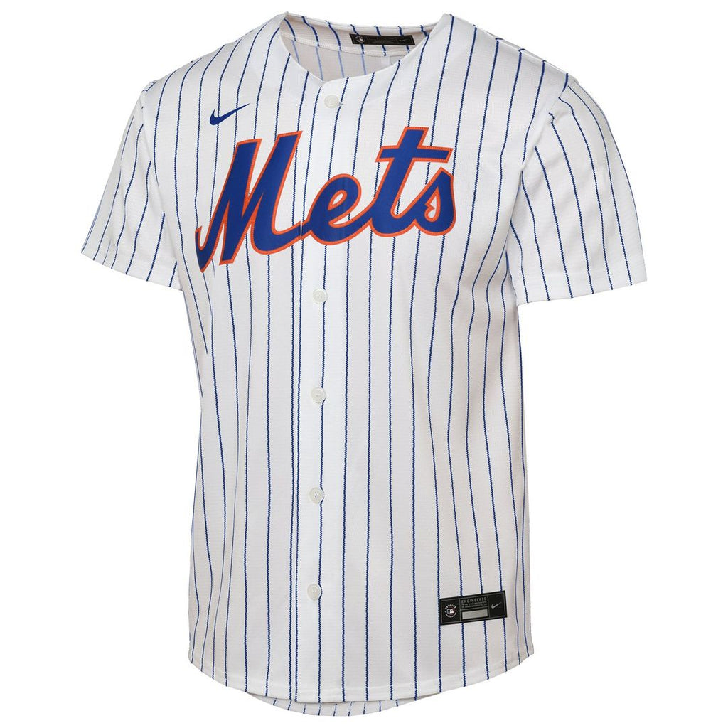 New York Mets Youth Home Jersey - White