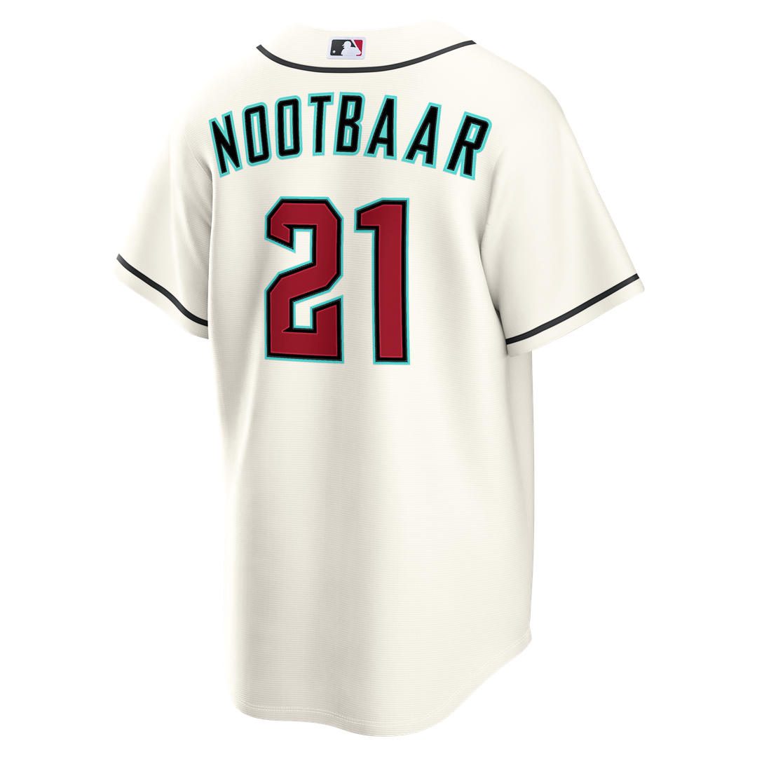 Lars Nootbaar Arizona Diamondbacks Home Jersey - Cream