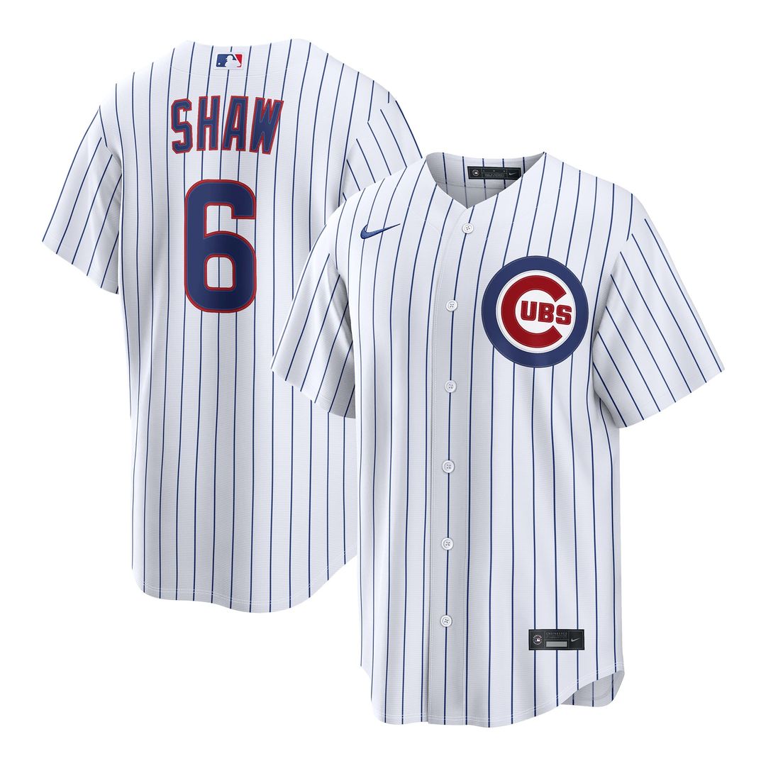 Matt Shaw Chicago Cubs Home Jersey - White