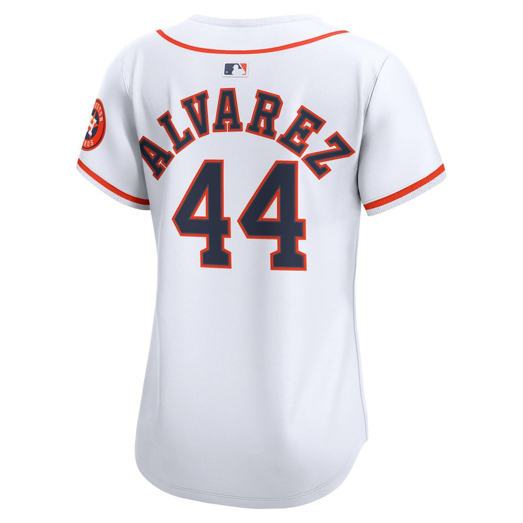 Yordan Alvarez Houston Astros Women's Home Jersey - White