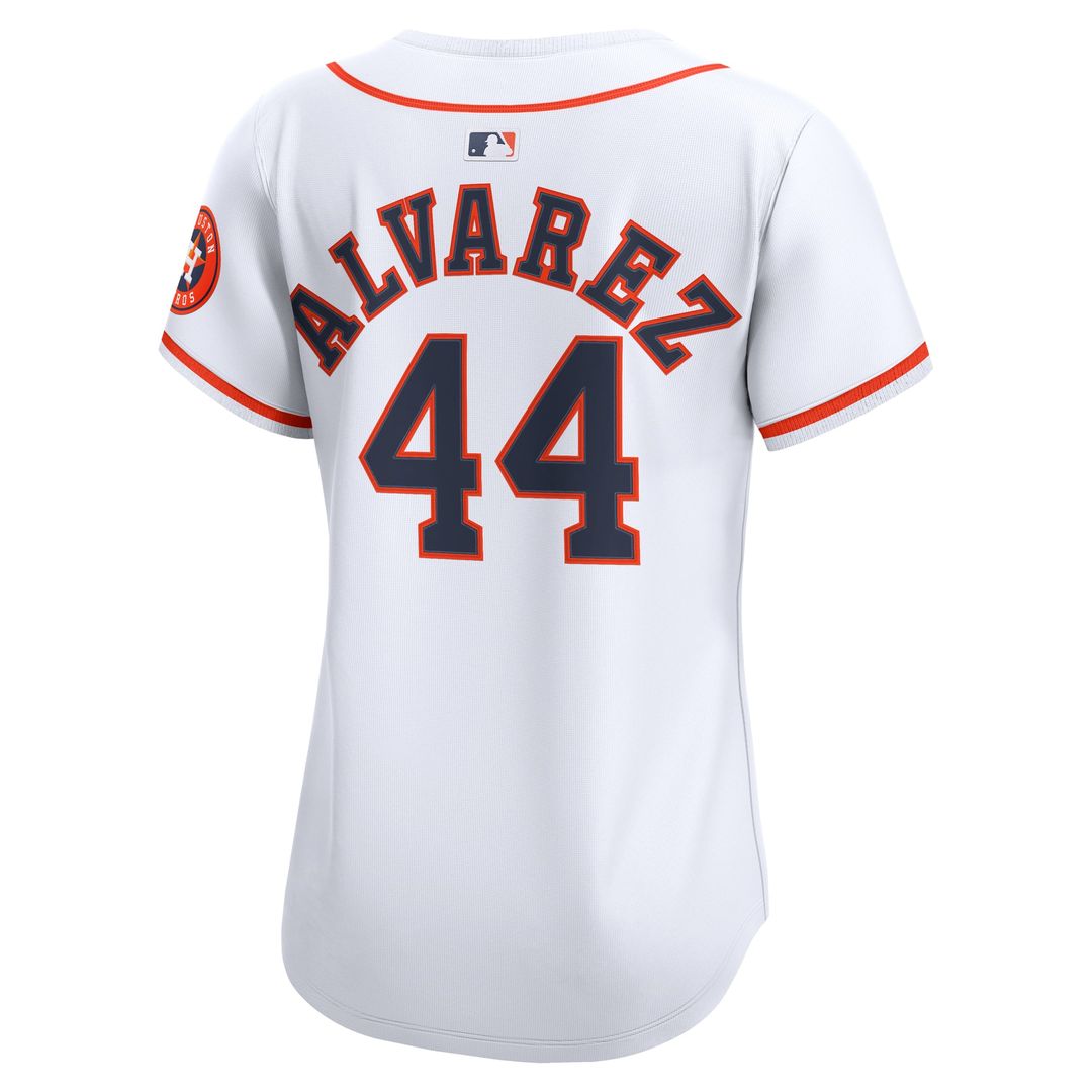 Yordan Alvarez Houston Astros Women's Home Jersey - White