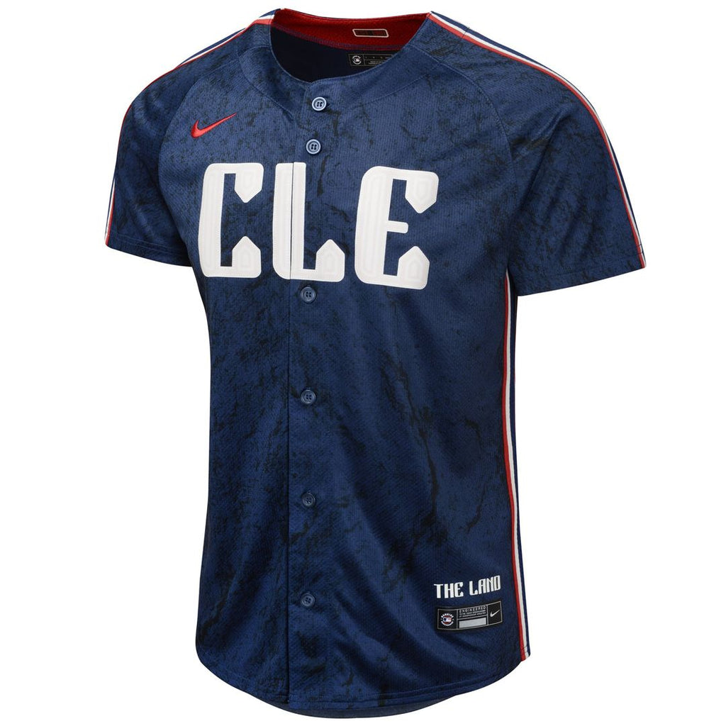 Jose Ramirez Cleveland Guardians Youth 2024 Jersey - Navy