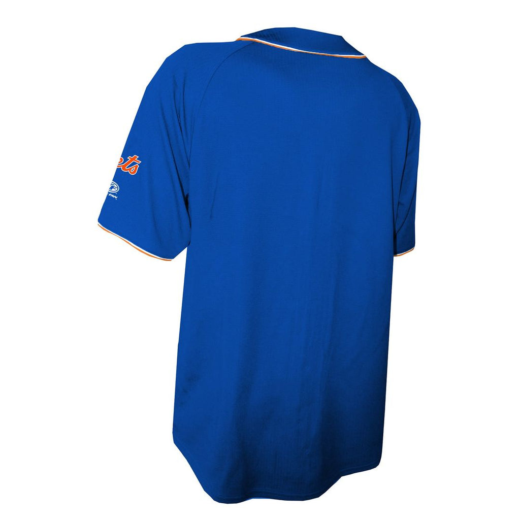 New York Mets Team Color Full-Button Fashion Jersey - Royal