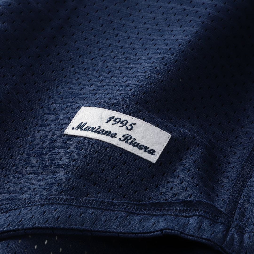 Mariano Rivera New York Yankees Big & Tall Mesh Jersey - Navy