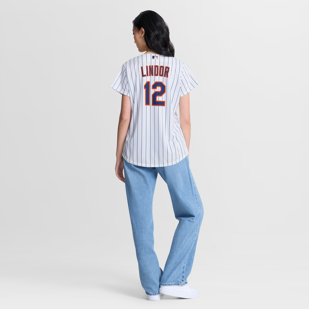 Francisco Lindor New York Mets Women's Alternate Jersey - Black