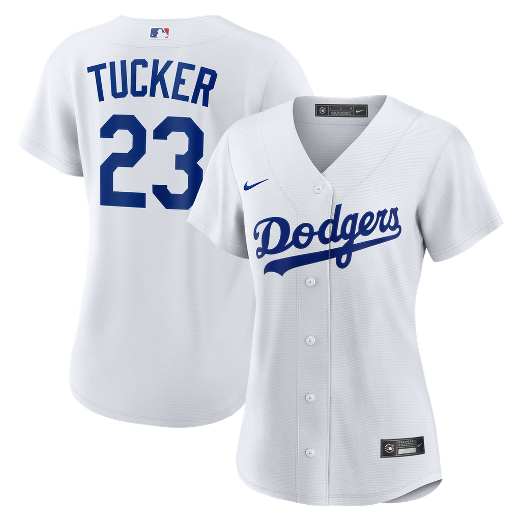 Kyle Tucker Los Angeles Dodgers Women's Home Jersey - White