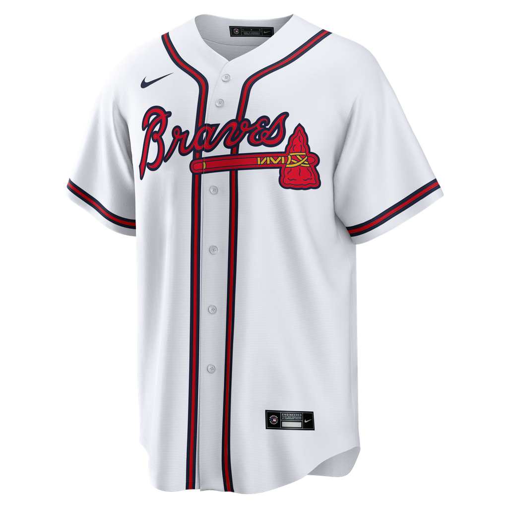 John Smoltz Atlanta Braves Home Retired Player Jersey - White