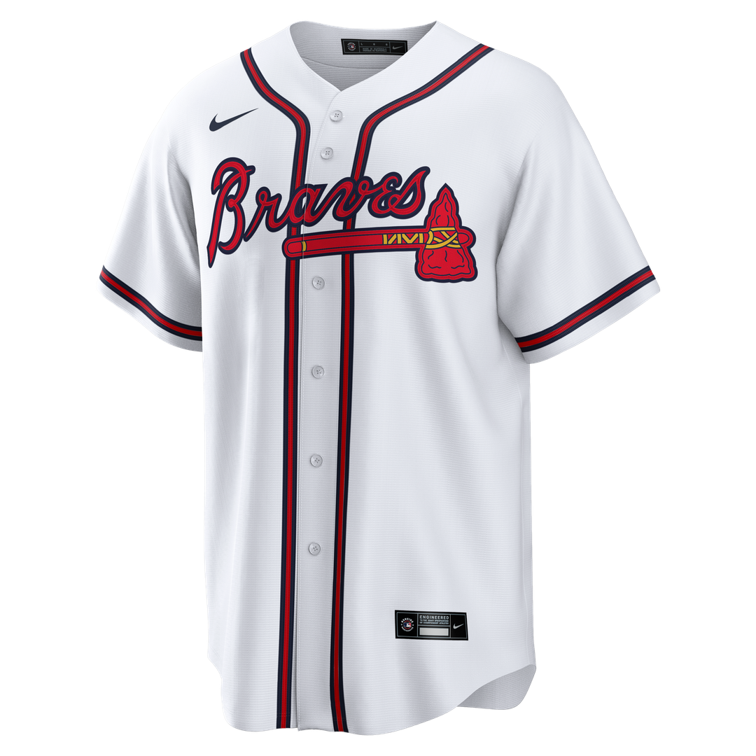 John Smoltz Atlanta Braves Home Retired Player Jersey - White
