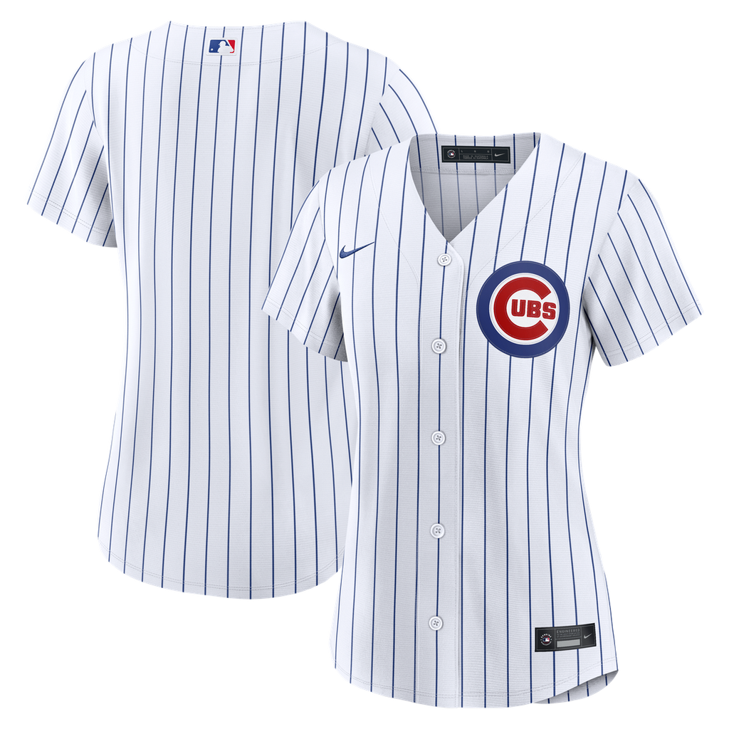 Chicago Cubs Women's Home Jersey - White