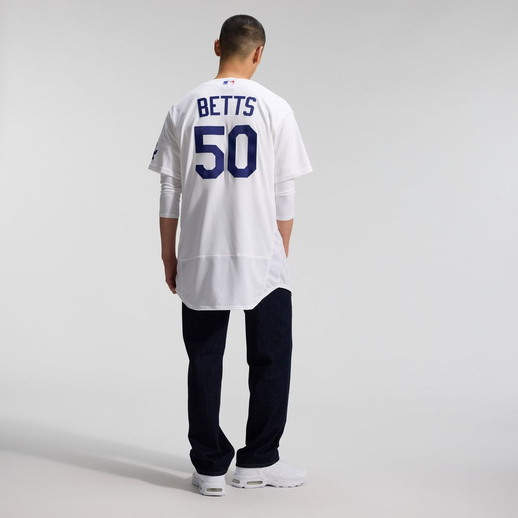 Mookie Betts Los Angeles Dodgers Home Jersey - White