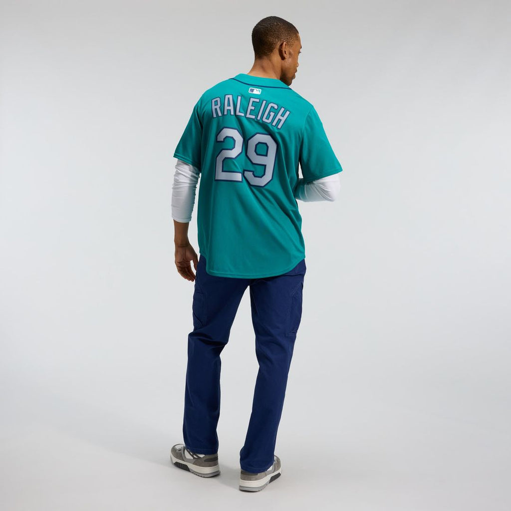 Cal Raleigh Seattle Mariners Home Jersey - White