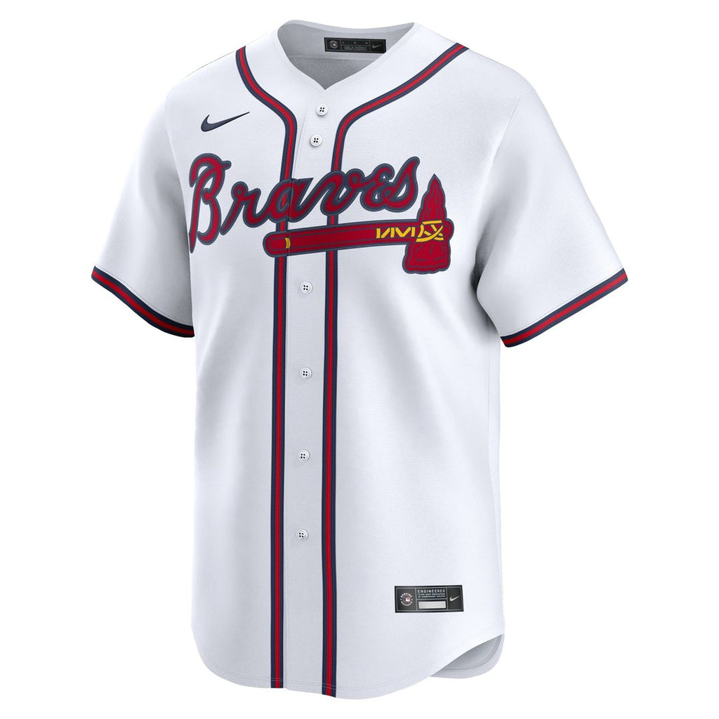 Atlanta Braves Home Limited Custom Jersey - White