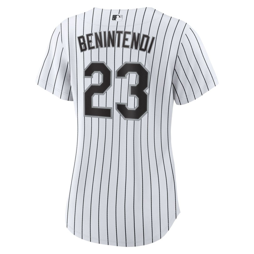 Andrew Benintendi Chicago White Sox Women's Home Player Jersey - White/Black