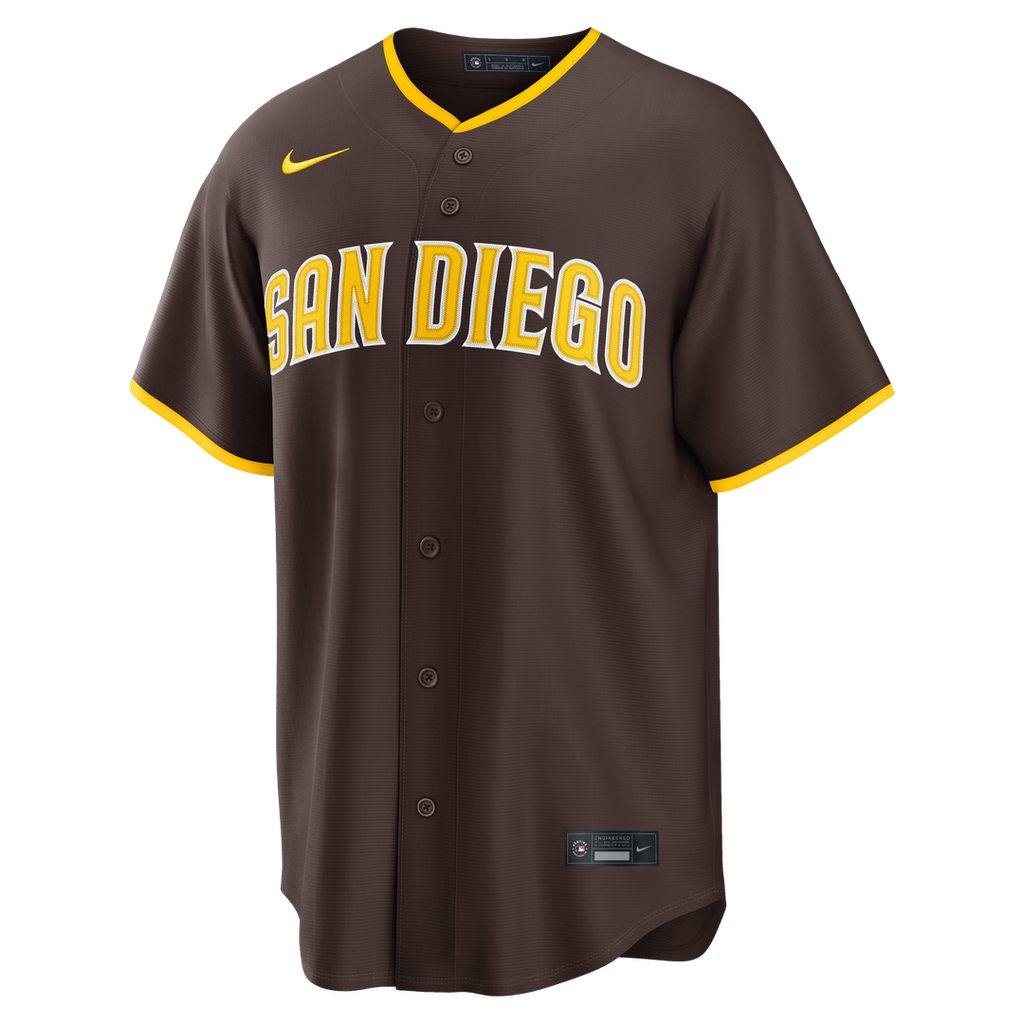 Jackson Merrill San Diego Padres Road Jersey - Brown