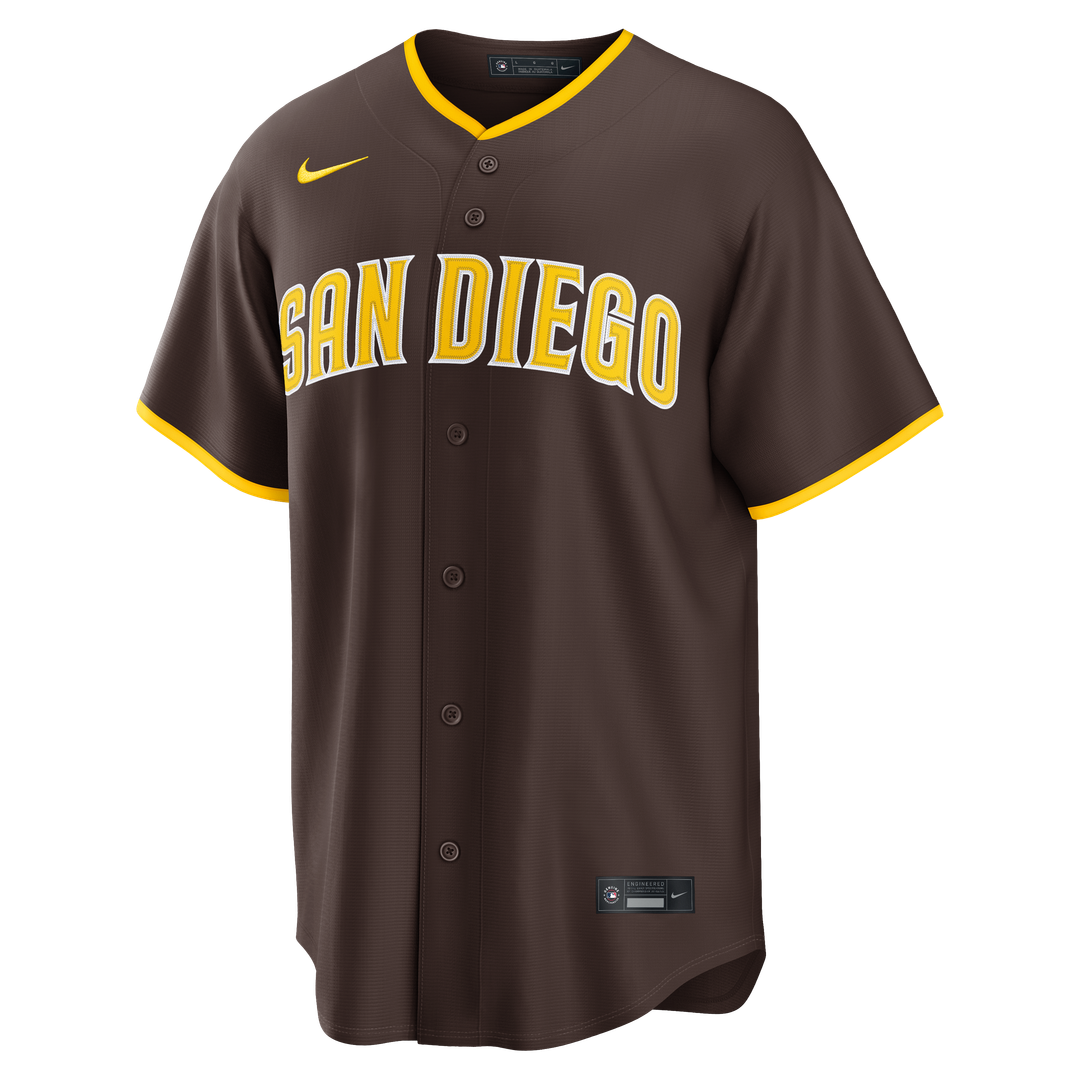 Jackson Merrill San Diego Padres Road Jersey - Brown