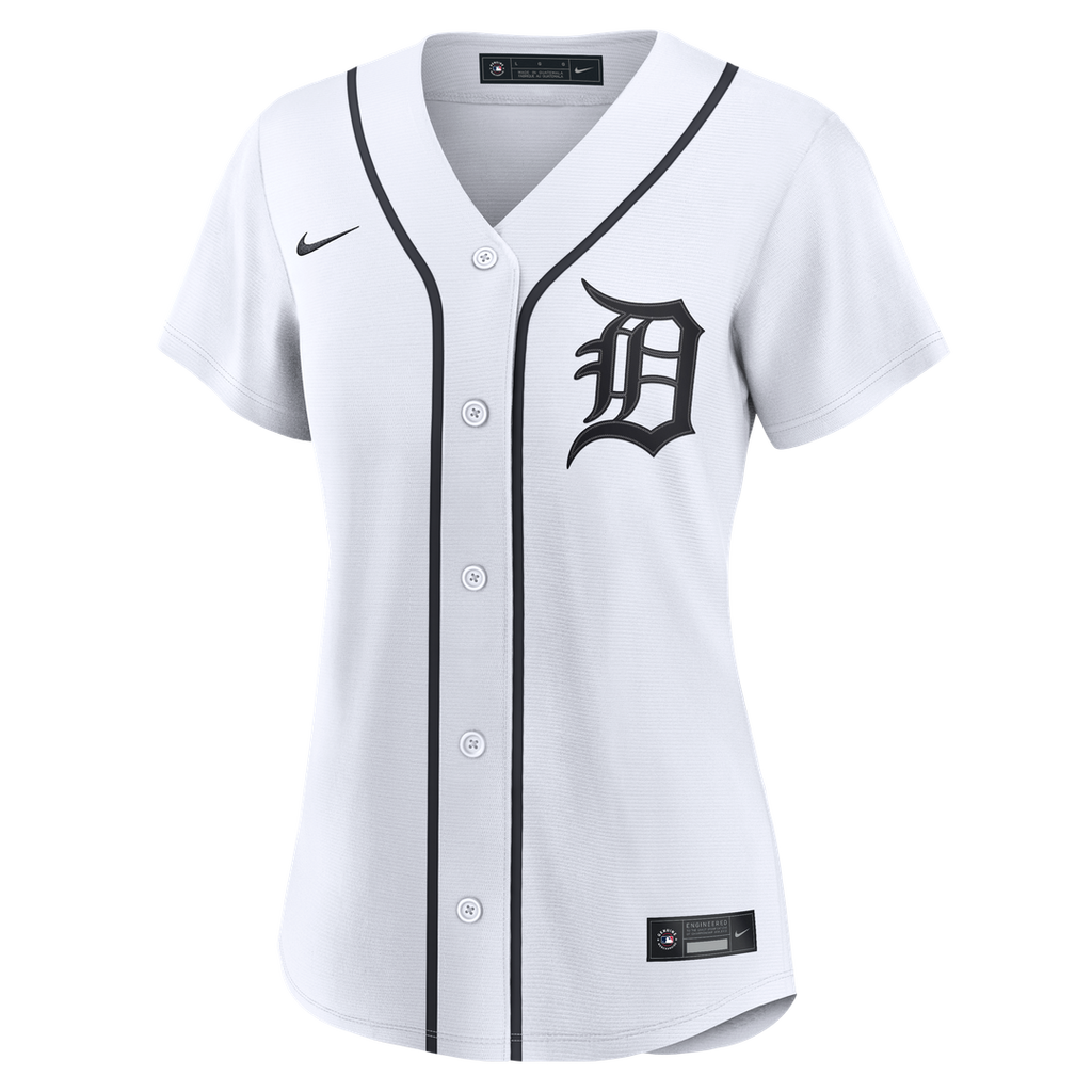 Matt Vierling Detroit Tigers Women's Home Jersey - White