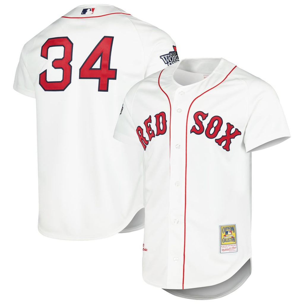 David Ortiz Boston Red Sox Jersey - White