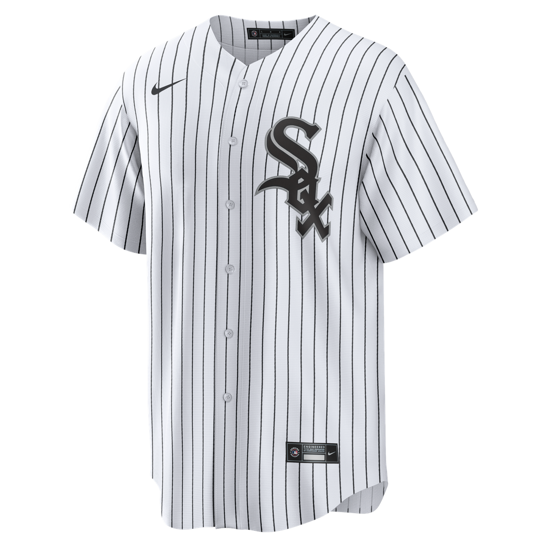 Seranthony Domínguez Chicago White Sox Home Jersey - White