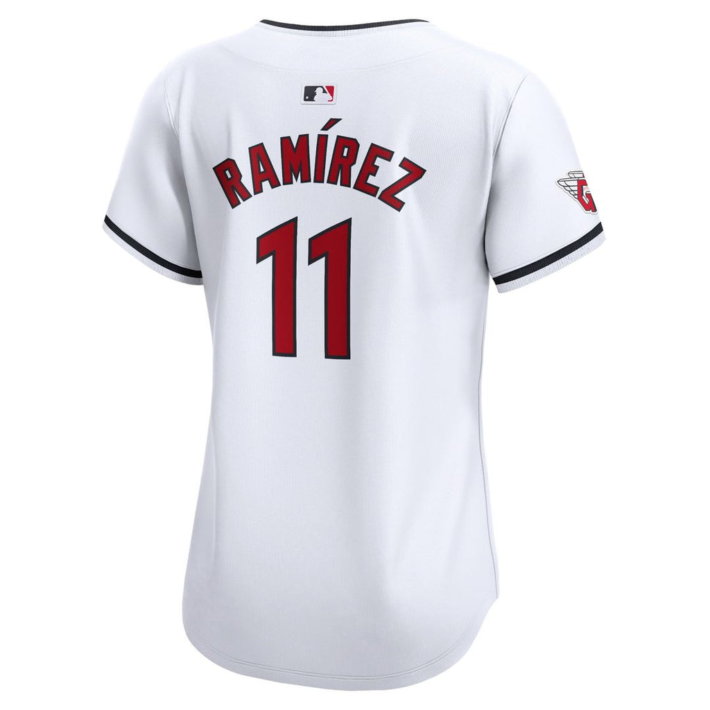Jose Ramirez Cleveland Guardians Women's Home Jersey - White