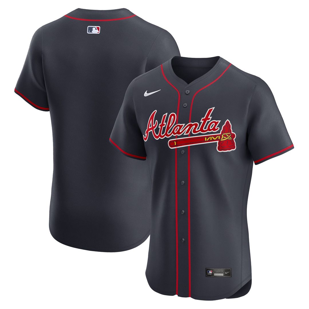 Atlanta Braves Alternate Elite Jersey - Red
