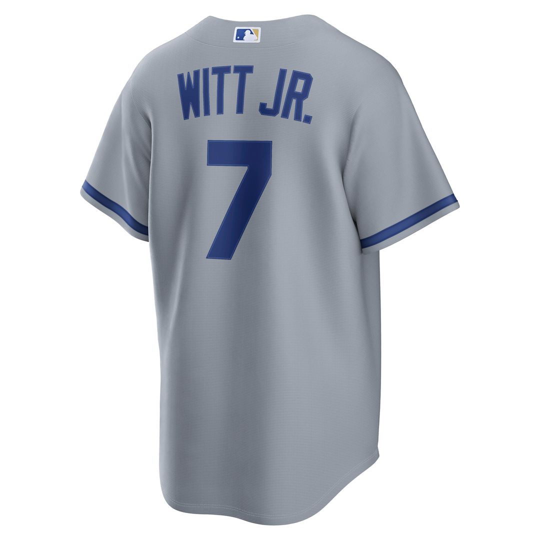 Bobby Witt Jr. Kansas City Royals Road Jersey - Gray