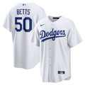 Mookie Betts Los Angeles Dodgers Home Jersey - White